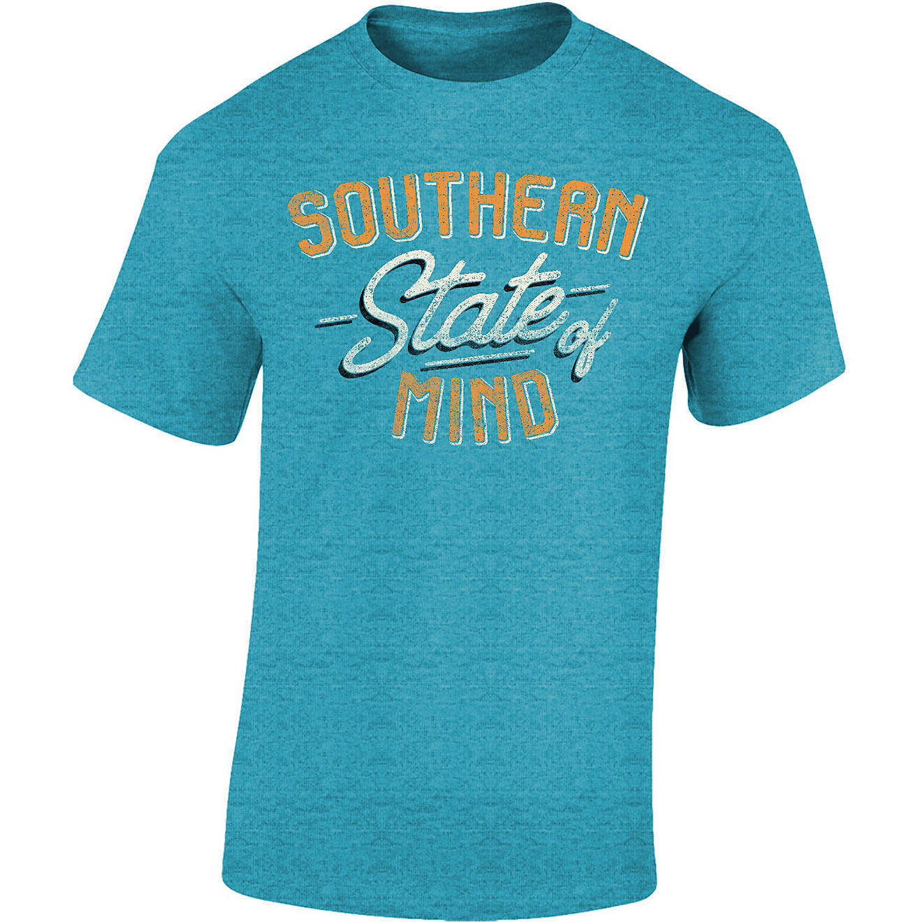 Academy Sports + Outdoors Men's Southern State of Mind Graphic T-shirt                                                           - view number 1