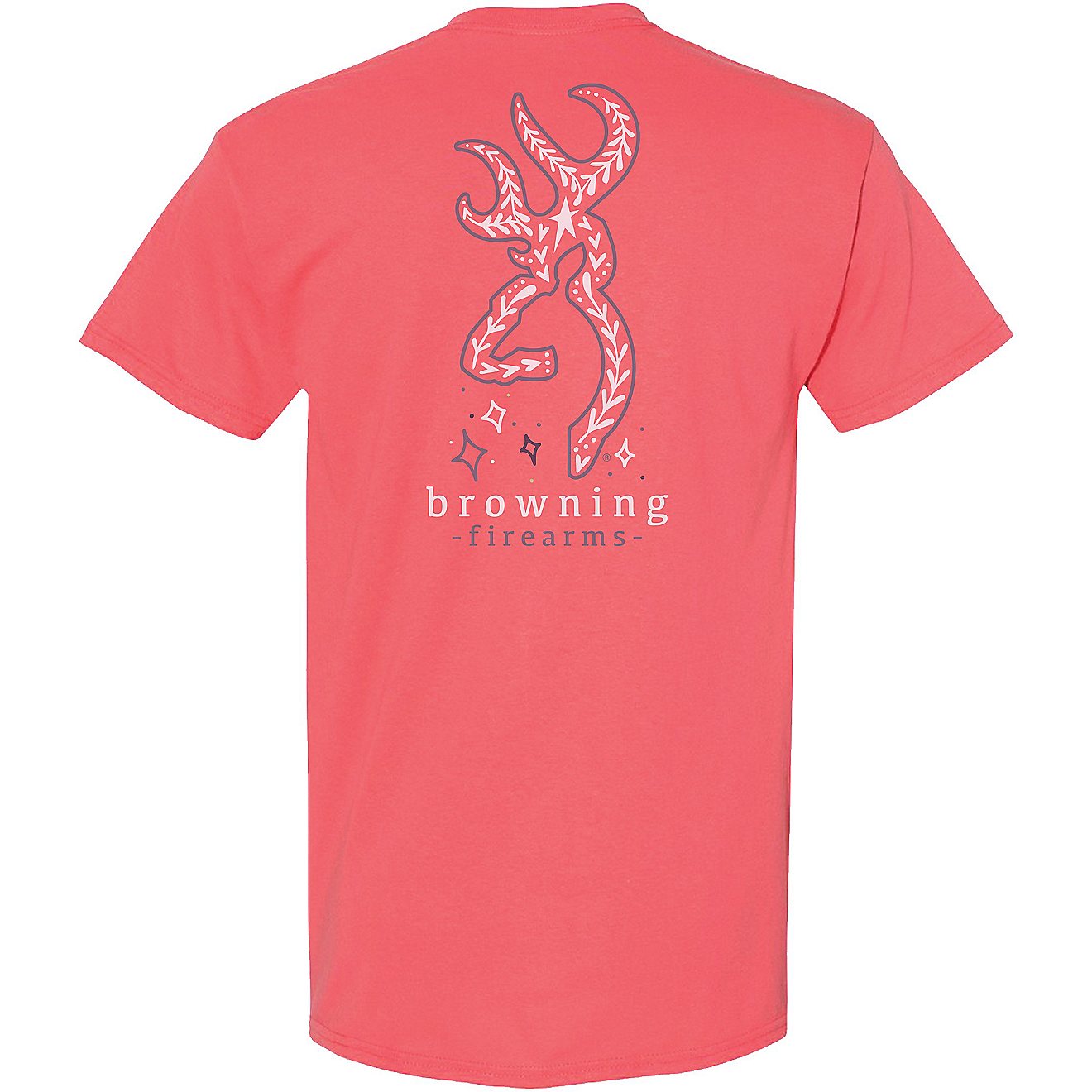 Browning Women's Folk Buckmark Graphic T-shirt                                                                                   - view number 1