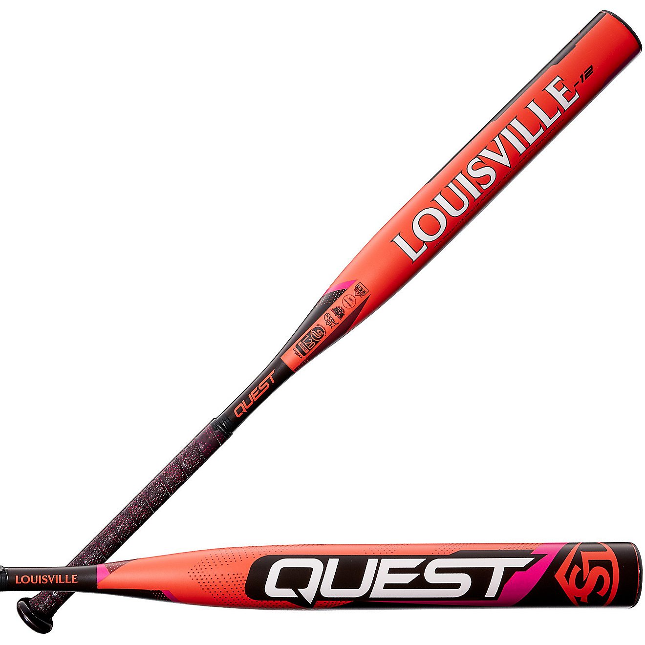 Louisville Slugger Quest 2022 Fastpitch Softball Bat (-12)                                                                       - view number 9