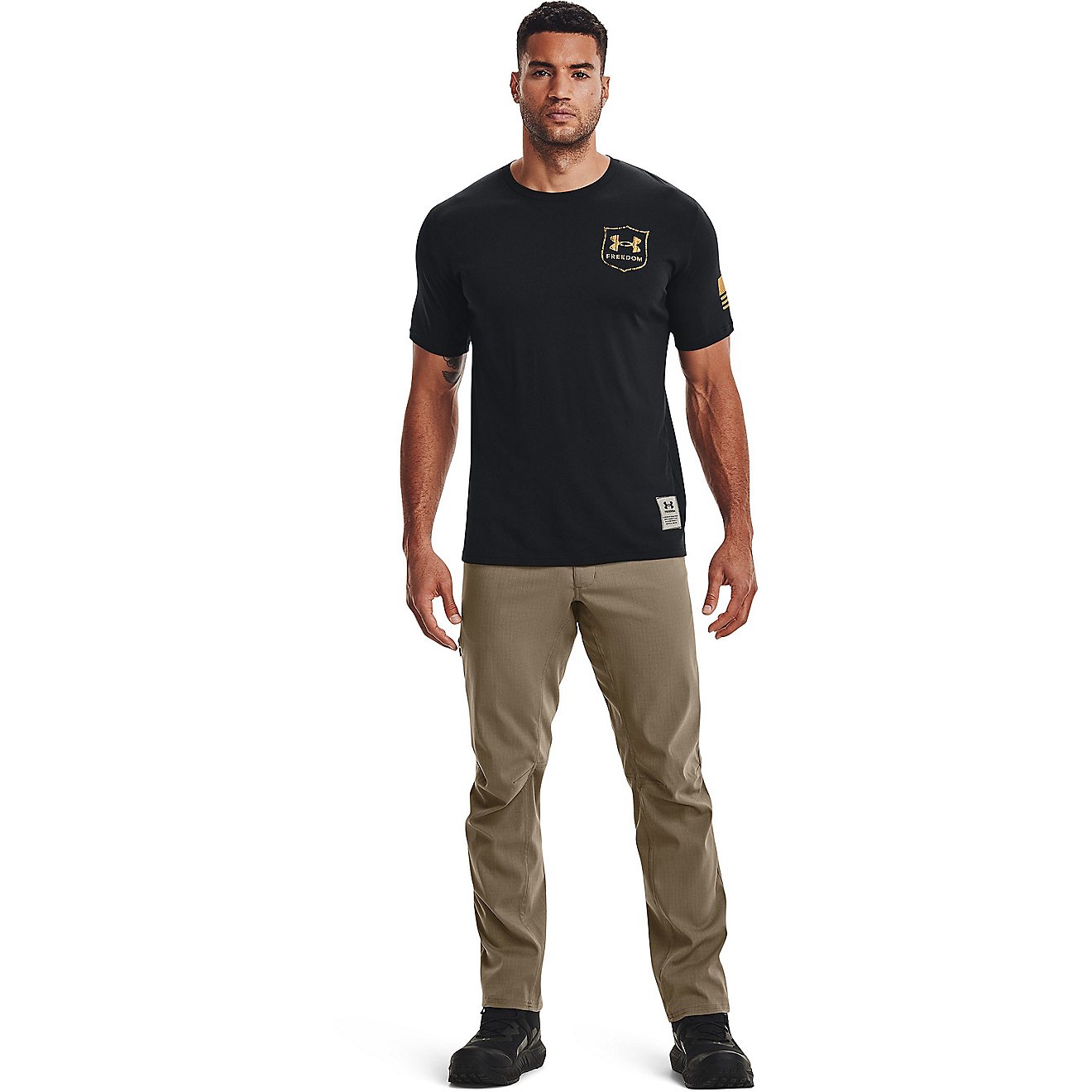 Under Armour Men's New Freedom Eagle Short Sleeve T-shirt                                                                        - view number 3
