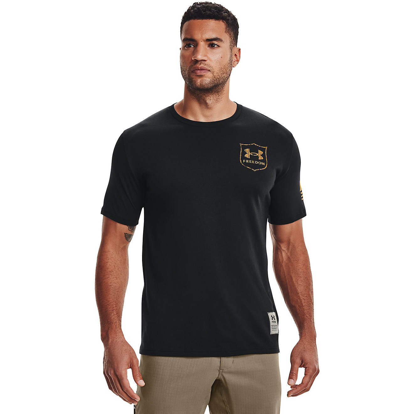 Under Armour Men's New Freedom Eagle Short Sleeve T-shirt                                                                        - view number 1