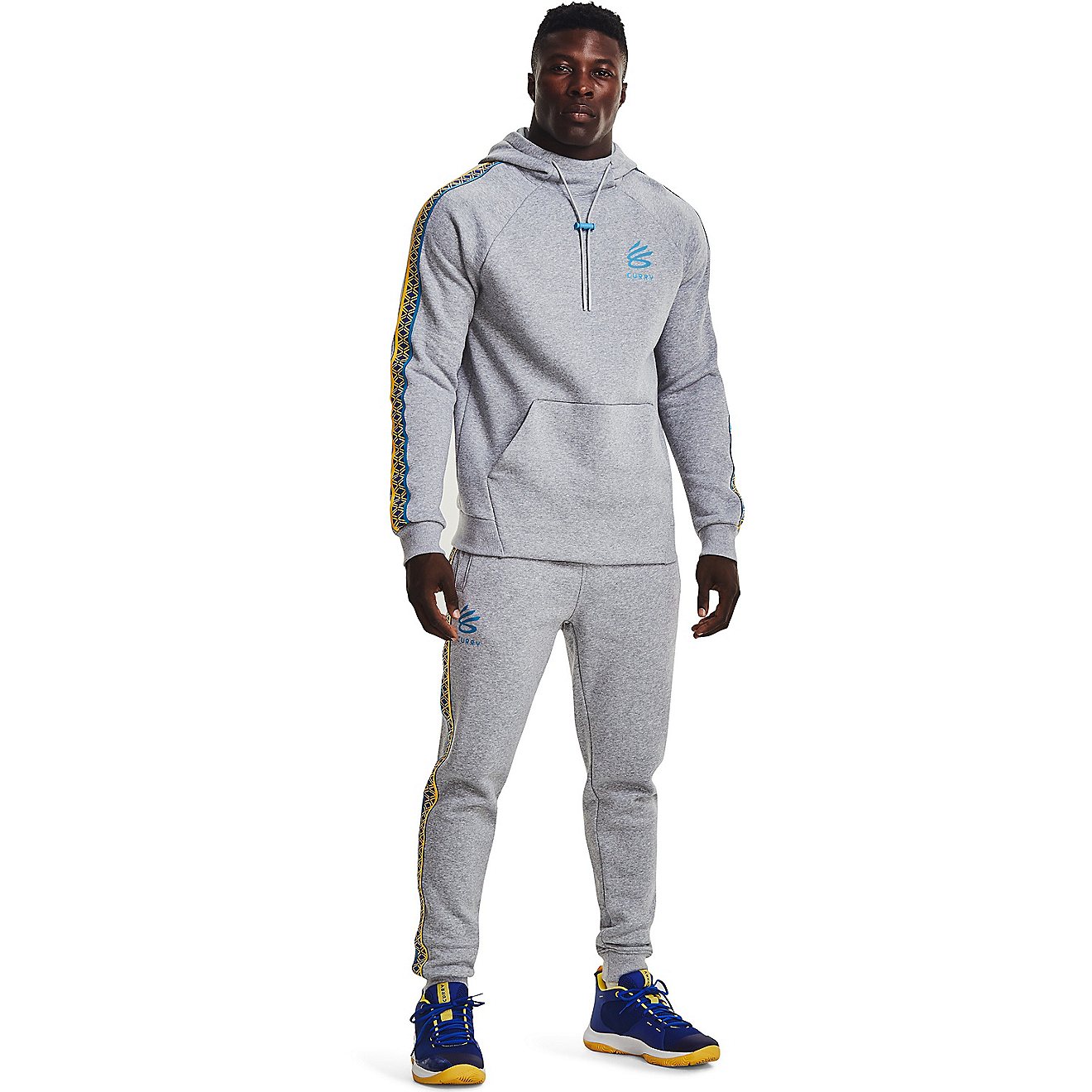Under Armour Men's Curry Fleece Pullover Hoodie                                                                                  - view number 3