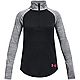 Under Armour Girls' UA Tech Graphic 1/2 Zip Shirt                                                                                - view number 1 image