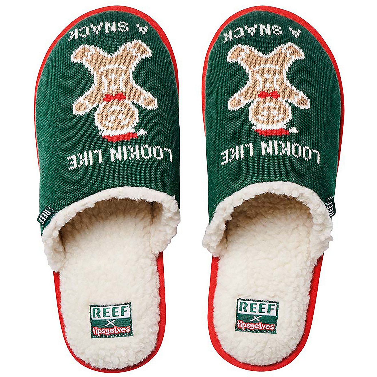 Reef Women's X Tipsy Elves Look Like A Snack Slippers                                                                            - view number 2