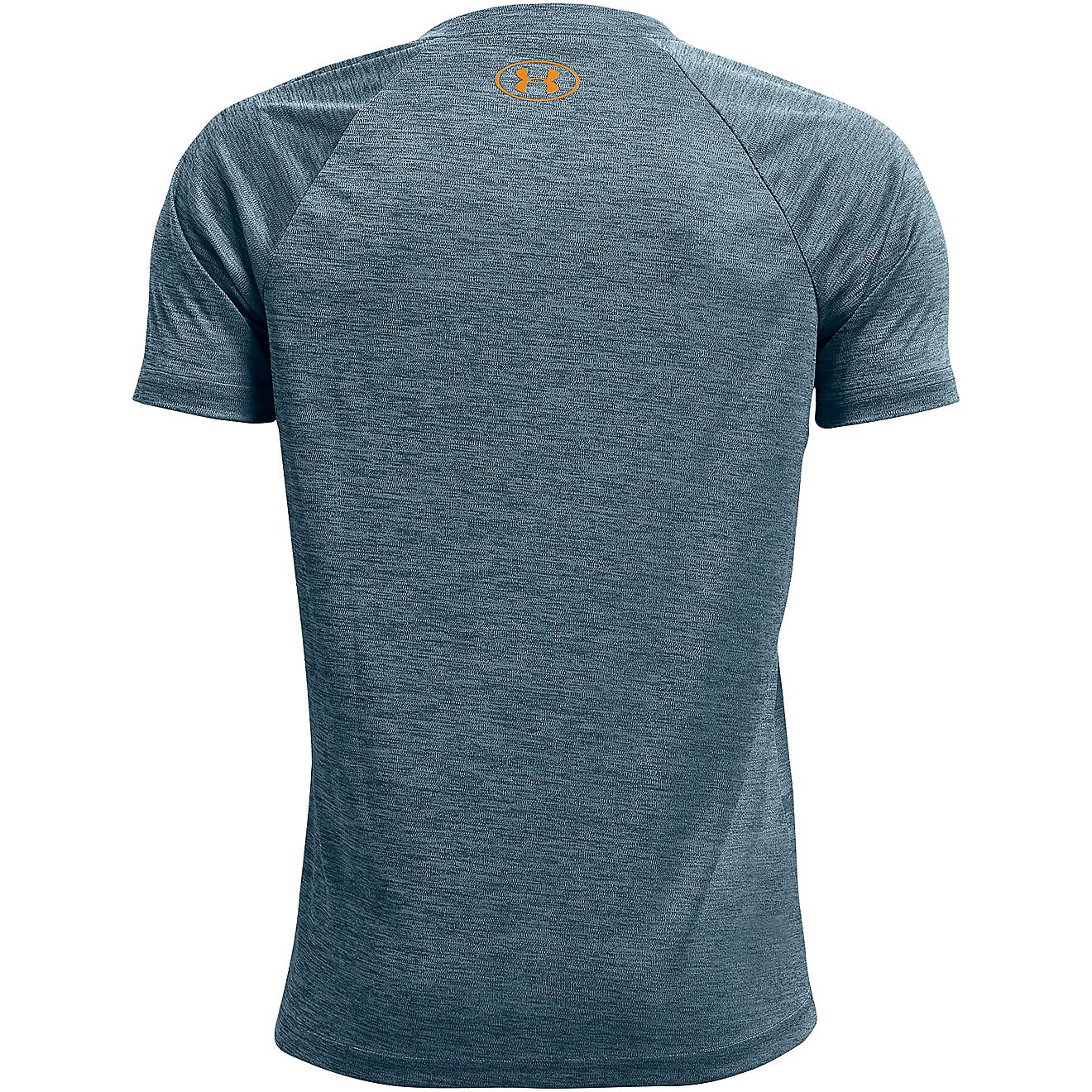 Under Armour Boys Tech Split Logo Hybrid Short-Sleeve T-Shirt
