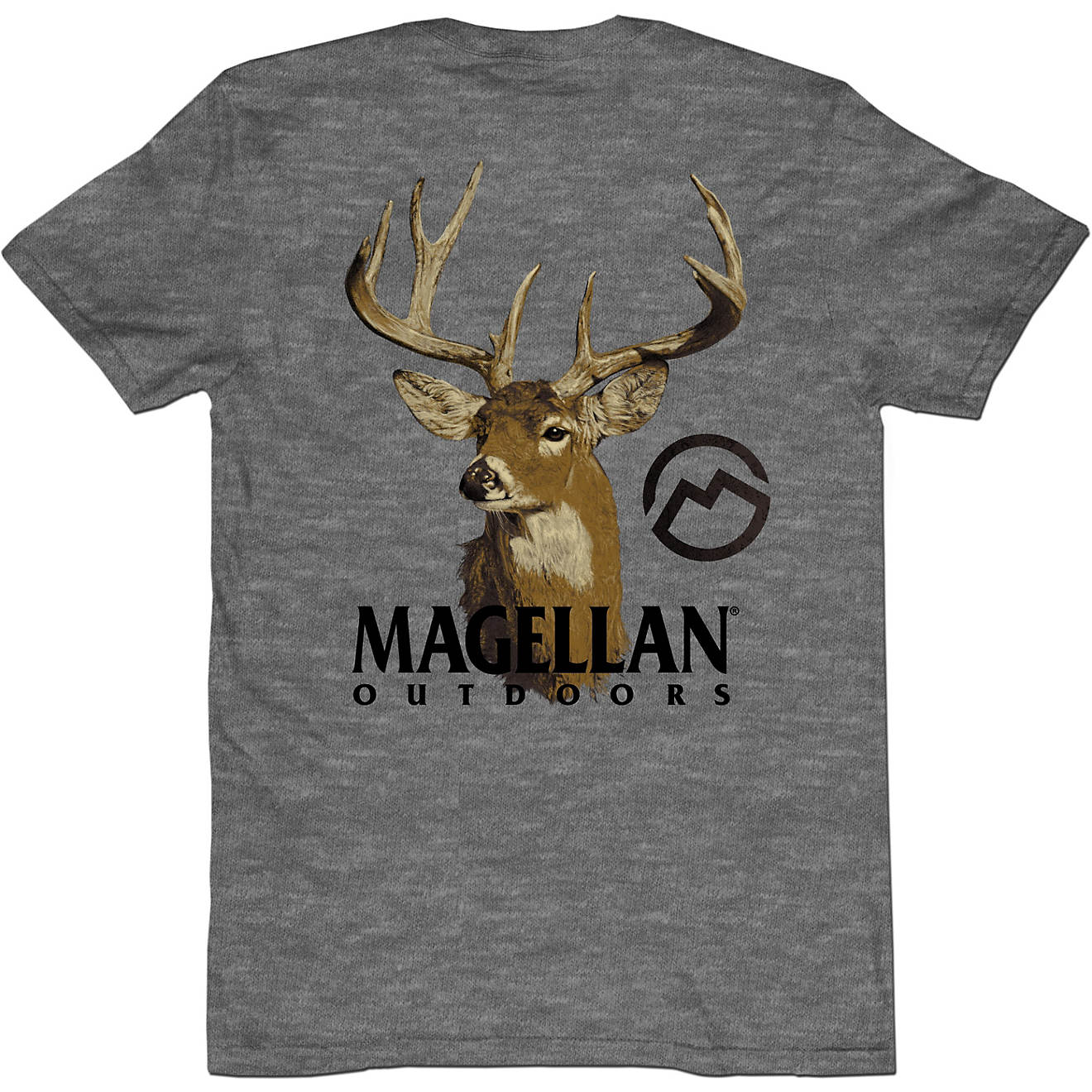 Magellan Outdoors Men's 10 Point Deer Graphic Short Sleeve T-shirt                                                               - view number 1