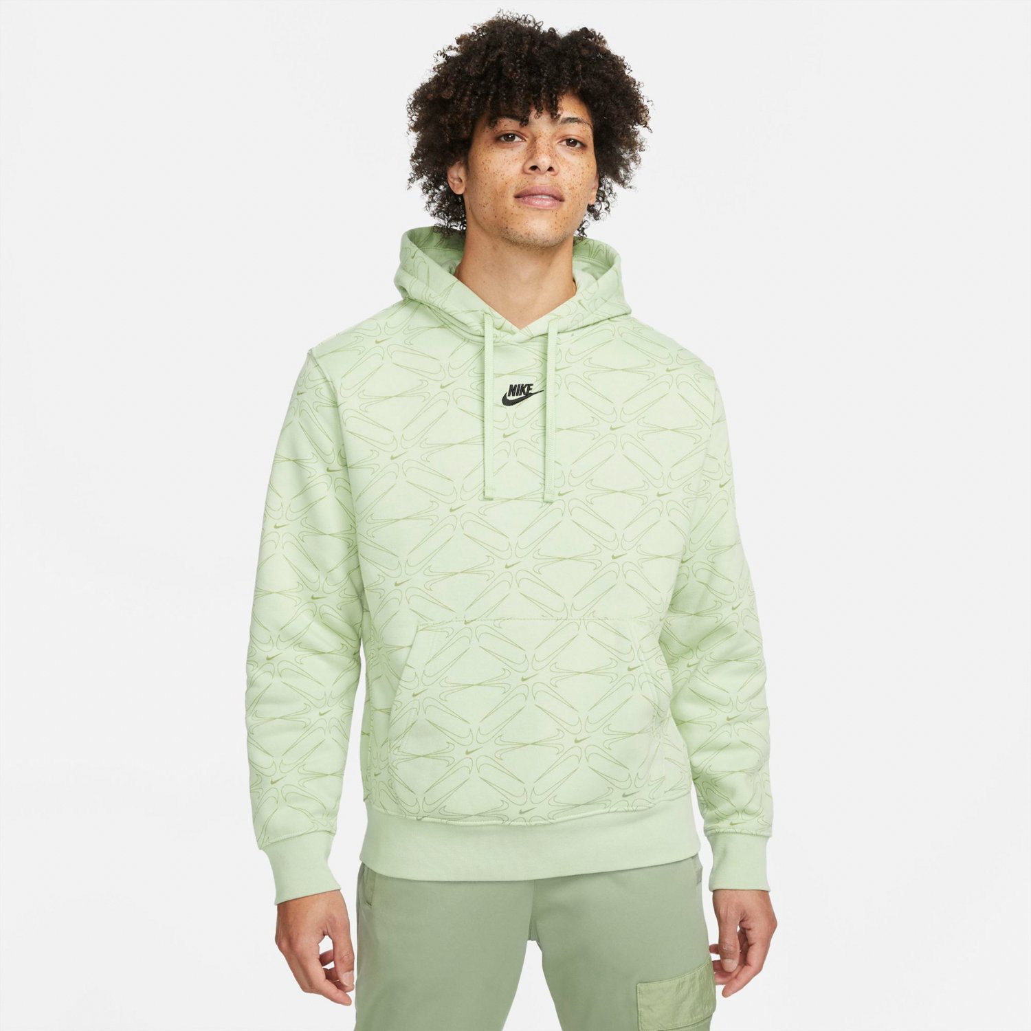 Nike Men's Sportswear Club Fleece AOP BB Pullover Hoodie – BrickSeek