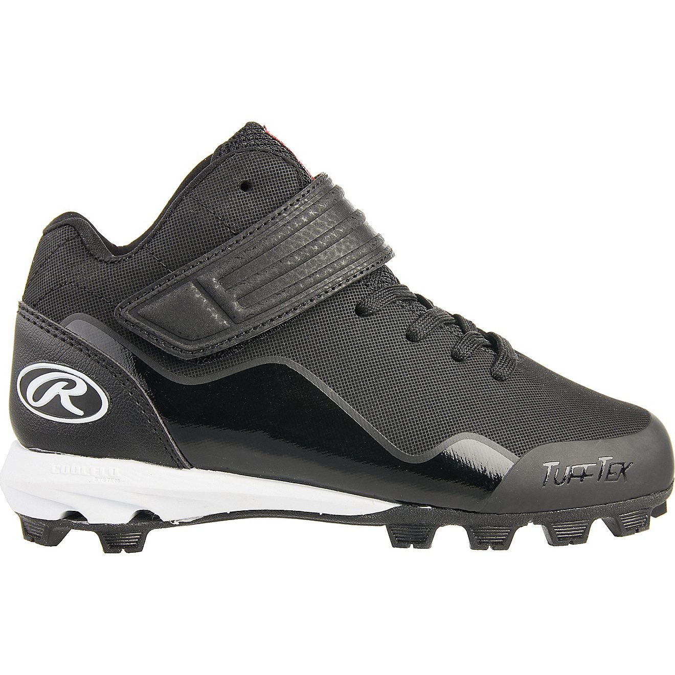 Rawlings Boys’ Performance Mid Baseball Shoes                                                                                  - view number 1