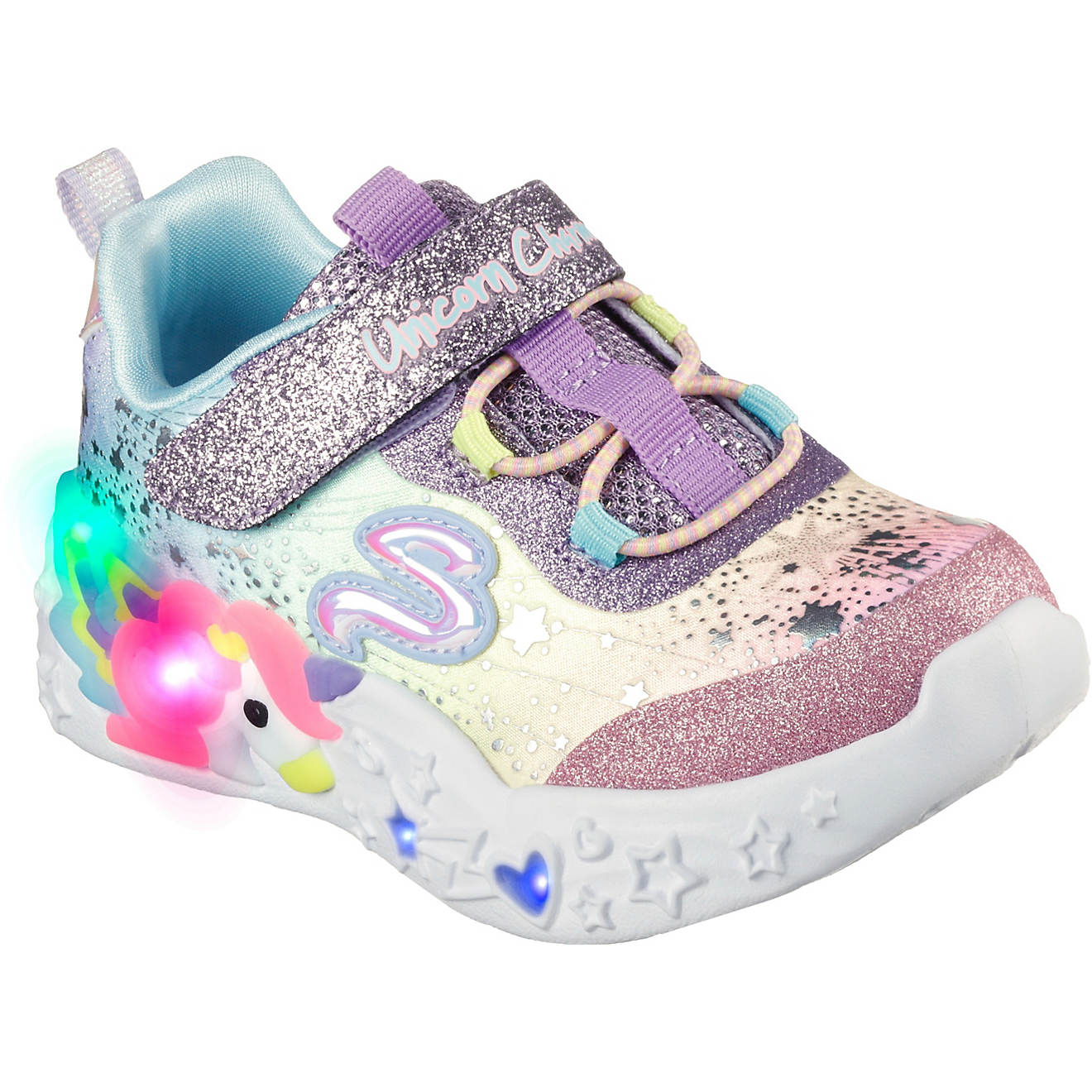 SKECHERS Toddler Girls' Unicorn Dreams Lighted Shoes                                                                             - view number 1