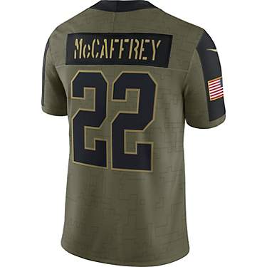 Nike Men's Carolina Panthers Christian McCaffrey #22 Salute to Service Name and Number Jersey                                   