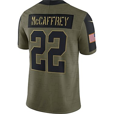 Nike Men's Carolina Panthers Christian McCaffrey #22 Salute to Service Name and Number Jersey