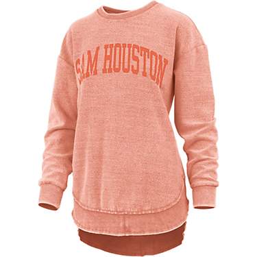 Three Square Women's University of Houston Ponchoville Vintage Wash Fleece Top                                                  