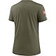 Nike Women's New Orleans Saints Salute to Service Short Sleeve T-shirt                                                           - view number 2 image