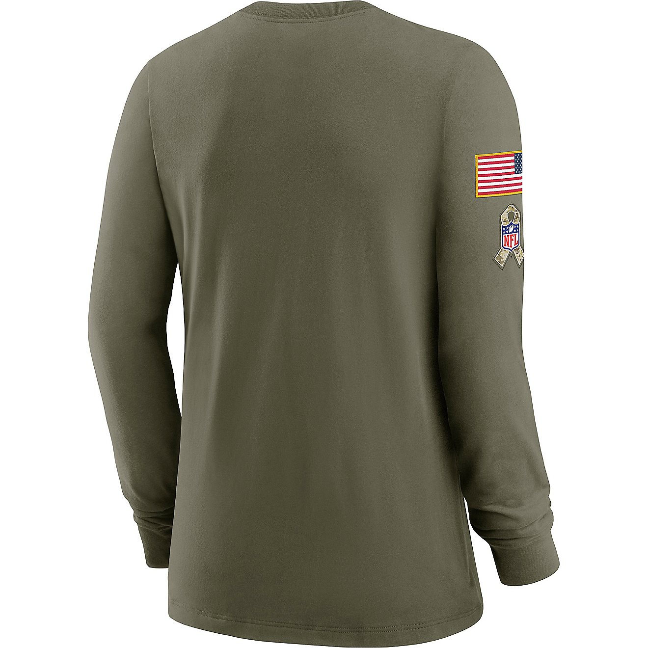 Nike Women's Houston Texans Salute to Service Long Sleeve T-shirt                                                                - view number 2