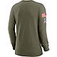 Nike Women's Houston Texans Salute to Service Long Sleeve T-shirt                                                                - view number 2 image