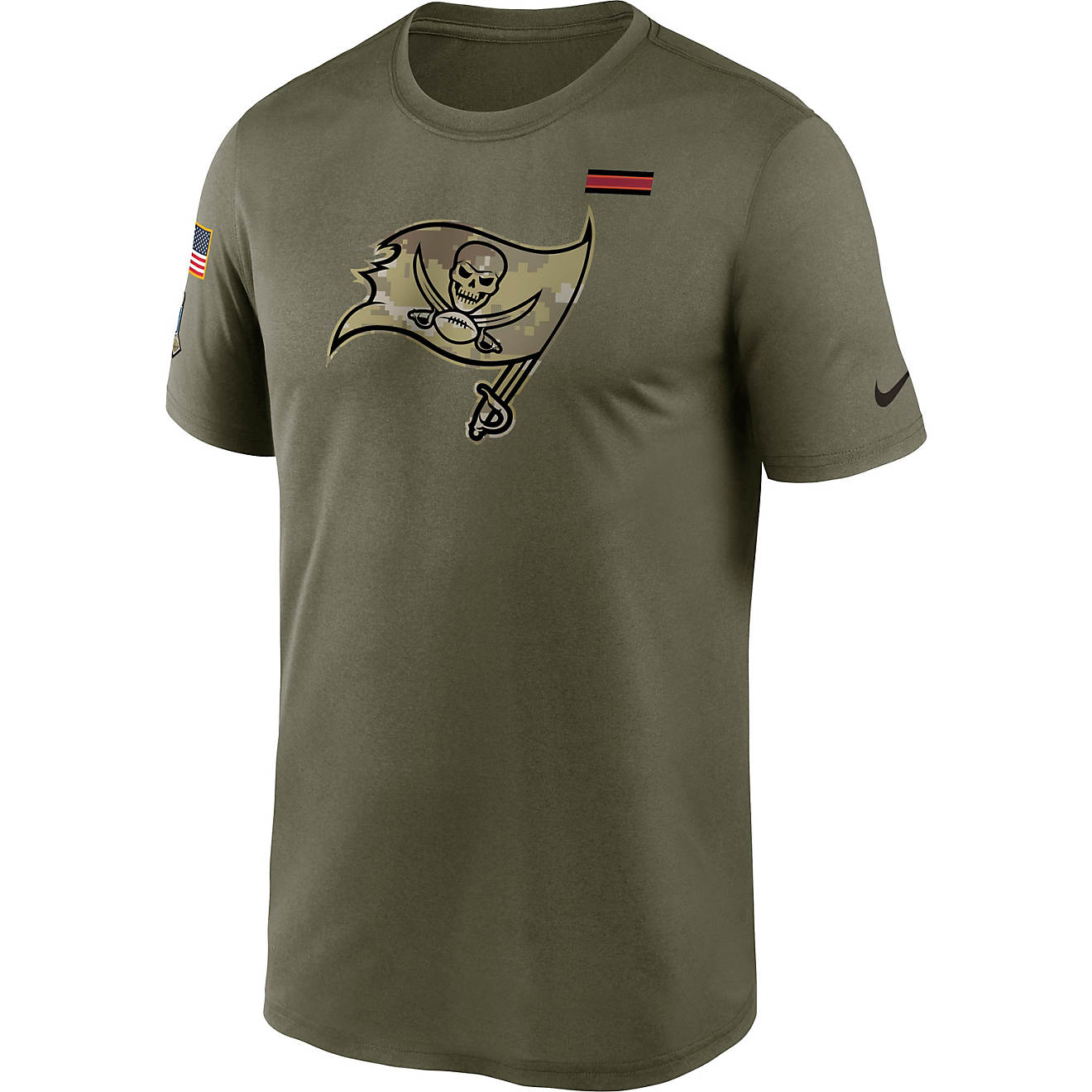 Nike Men's Tampa Bay Buccaneers Salute to Service Short Sleeve T-shirt                                                           - view number 1