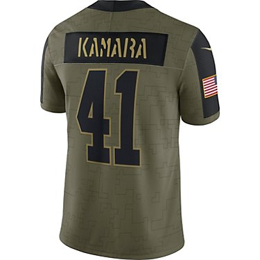 Nike Men's New Orleans Saints Alvin Kamara #41 Salute to Service Name and Number Jersey