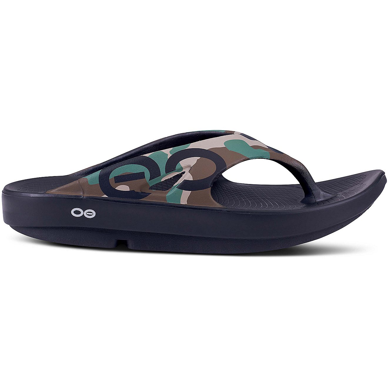 OOFOS Men's OOriginal Camo Sport Flip Flops                                                                                      - view number 1