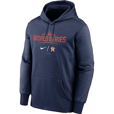 Nike Men’s Houston Astros 2021 World Series Participant Authentic Collection Dugout Hoodie                                    