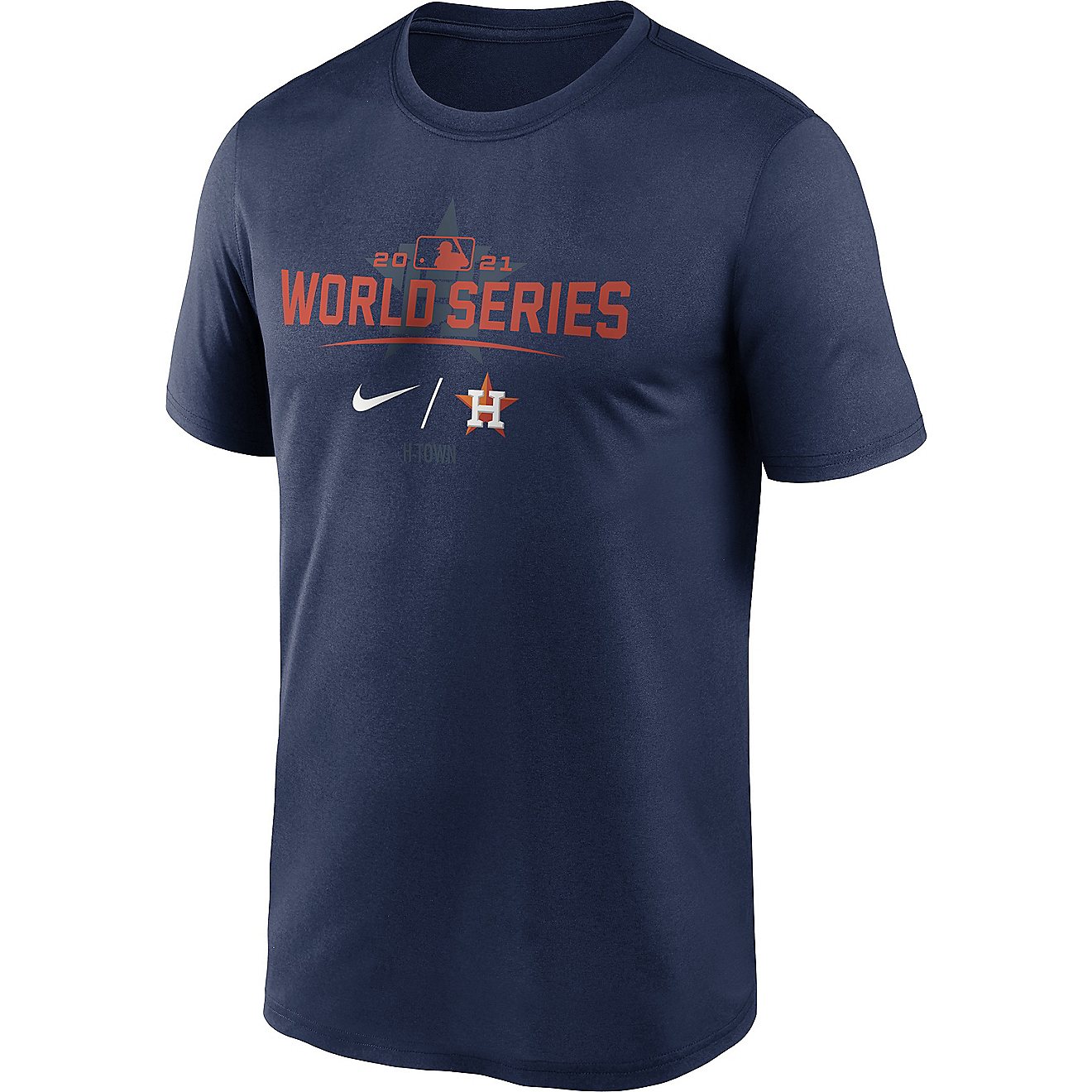 Nike Men's Astros 2021 World Series Participant Authentic Collection Dugout Short Sleeve T-shirt                                 - view number 1