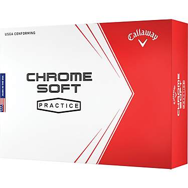 Callaway Chrome Soft Practice Golf Ball                                                                                         