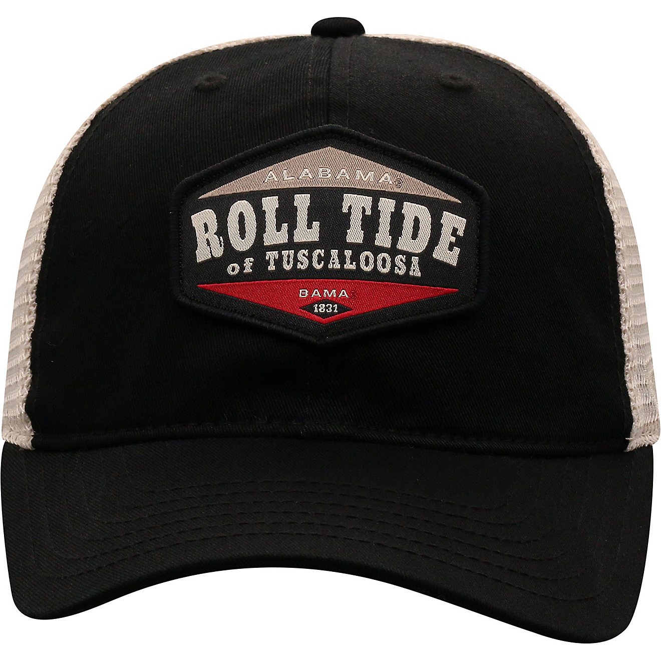 Top of the World Men's University of Alabama Jimmy Adjustable Black 2-Tone Cap                                                   - view number 2