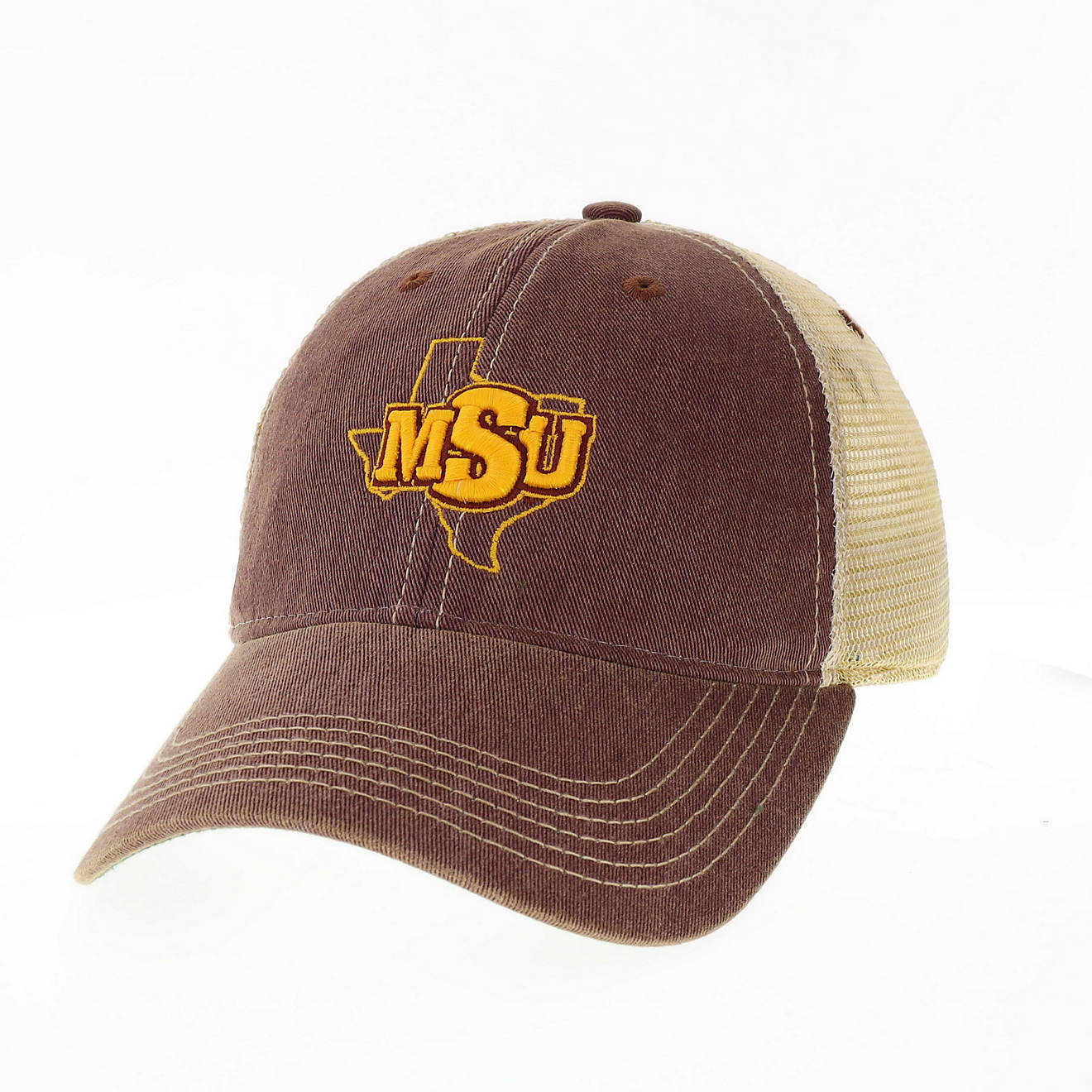 Legacy Adults' Midwestern State University Old Favorite Trucker Logo Cap                                                         - view number 1