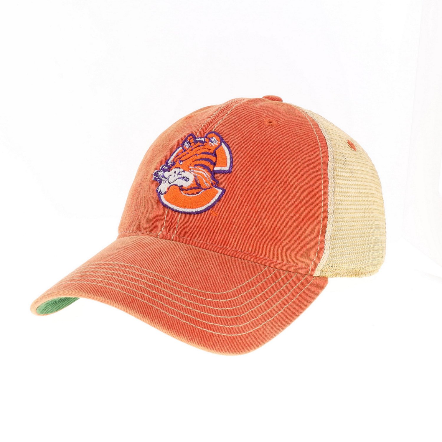 Legacy Sports Men's Clemson University Old Favorite Trucker Vault Cap Academy