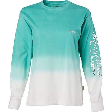Magellan Outdoors Girls' Tie Dye Logo Long Sleeve Crew Shirt                                                                    