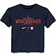 Nike Toddlers' Houston Astros 2021 World Series Participant Authentic Collection Dugout Short Sleeve T-shirt                     - view number 1 image