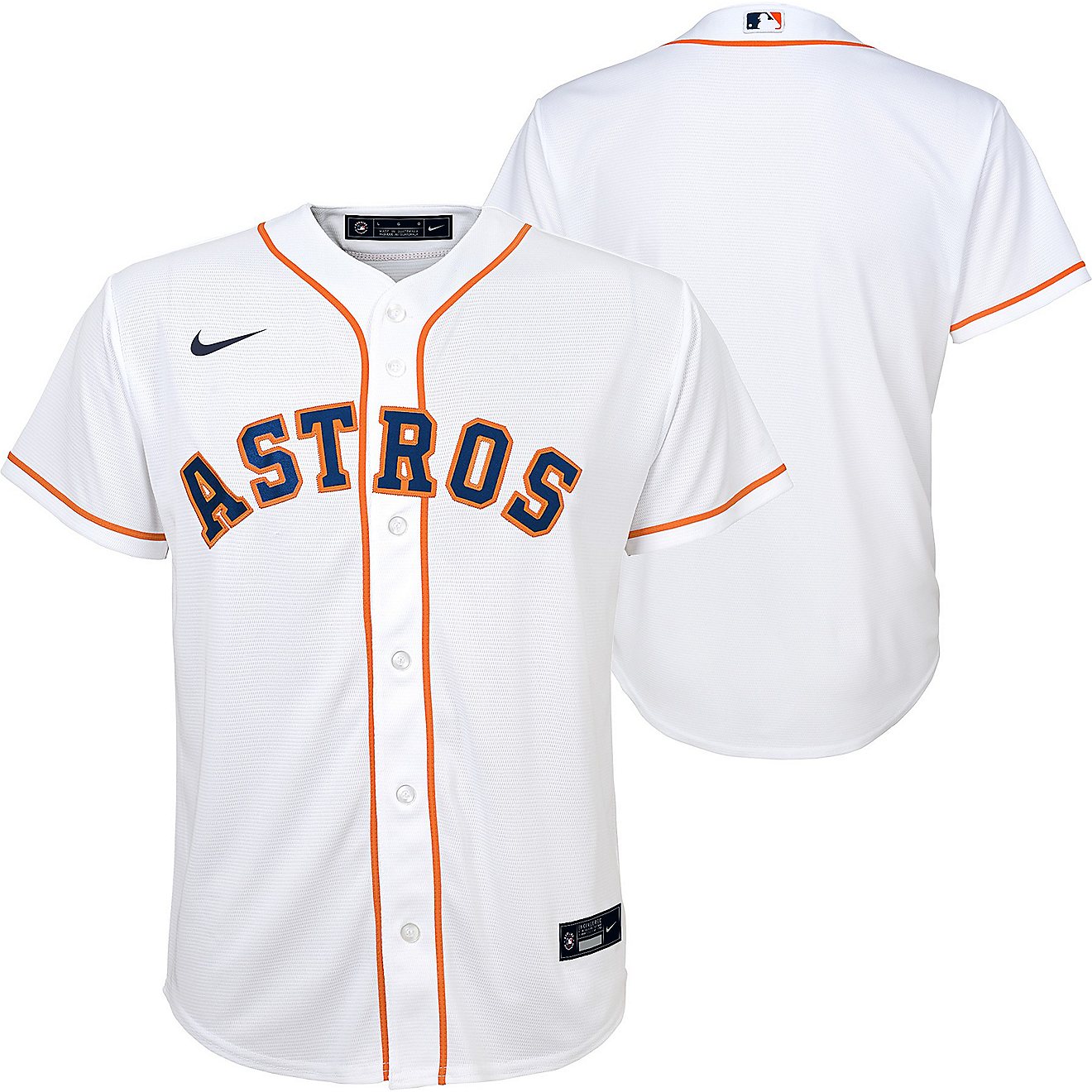 Nike Boys' Houston Astros Player Replica Jersey                                                                                  - view number 1