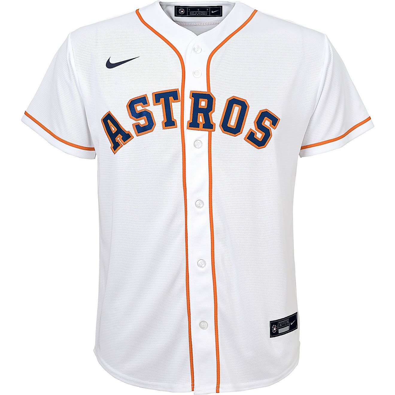 Nike Boys' Houston Astros Player Replica Jersey                                                                                  - view number 2