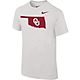 Nike Boys’ University of Oklahoma Core Cotton 2 T-shirt                                                                        - view number 1 image