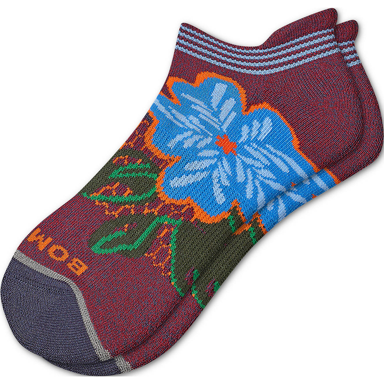 Bombas Women's Winter Floral Ankle Socks                                                                                         - view number 1