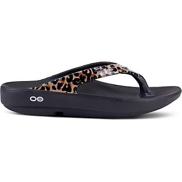 OOFOS Women's OOlala Printed Recovery Flip Flops                                                                                