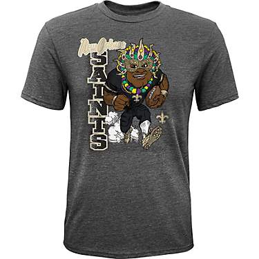 Outerstuff Boys' New Orleans Saints Busting Loose Short Sleeve T-shirt                                                          