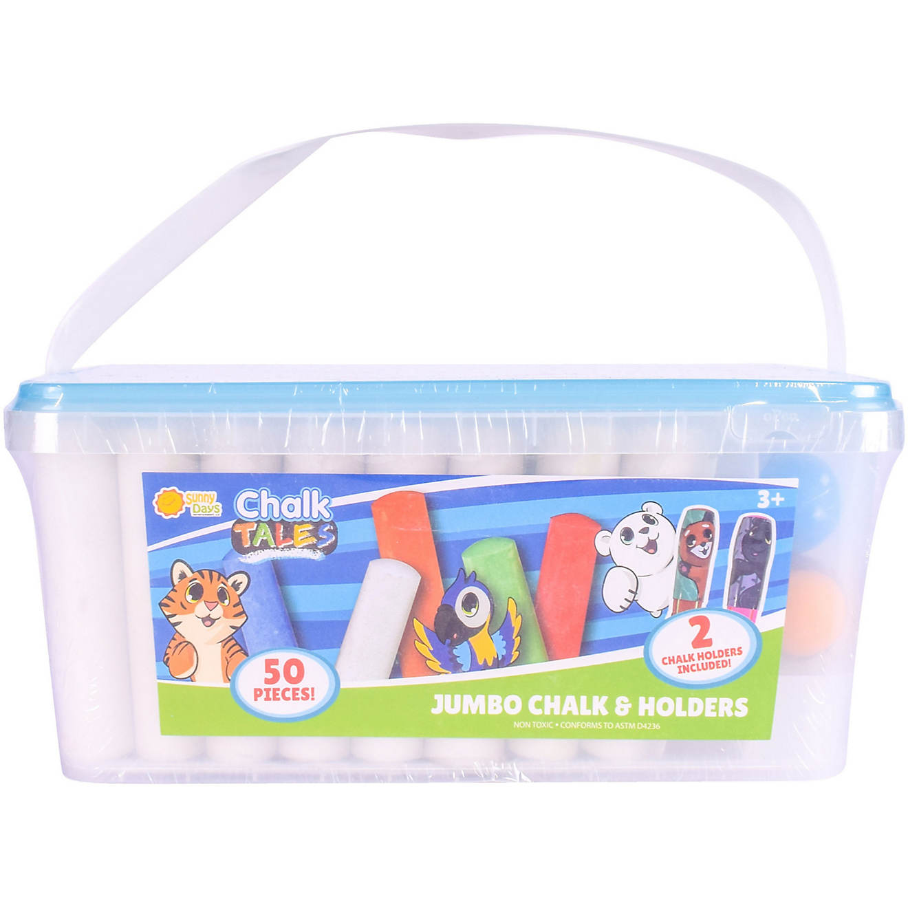 Chalk Tales Chalk Bucket 50-Pack                                                                                                 - view number 1
