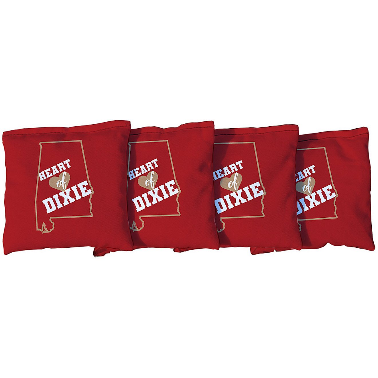 Victory Tailgate Alabama State Pride 12.5 oz Corn Filled Cornhole Bag 4-Pack                                                     - view number 1