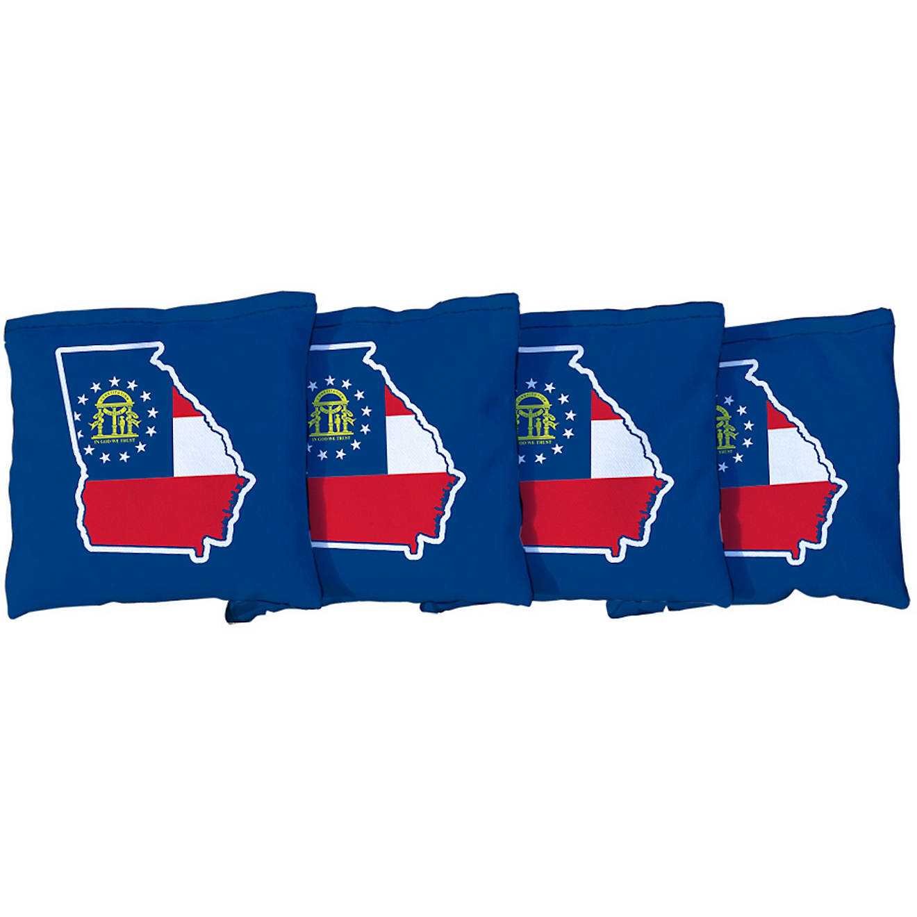 Victory Tailgate Georgia State Pride 12.5 oz. Corn Filled Cornhole Bag 4-Pack                                                    - view number 1