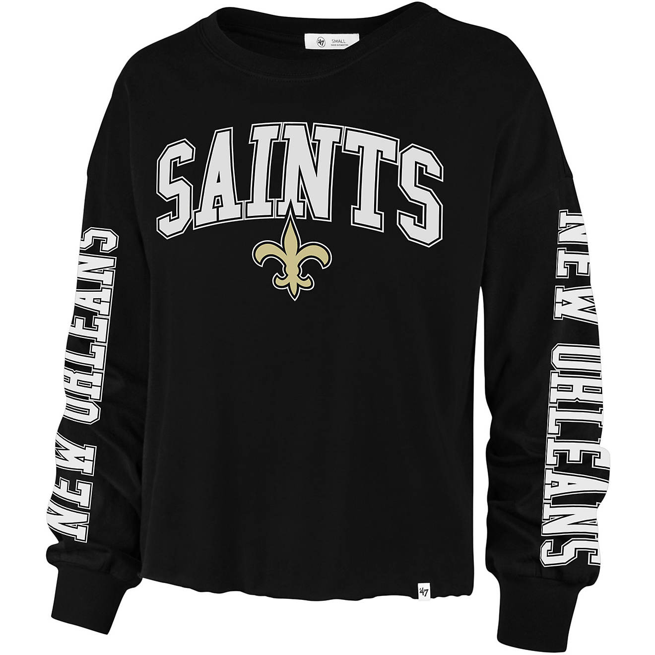 '47 Women's New Orleans Saints Parkway Long Sleeve T-shirt                                                                       - view number 1