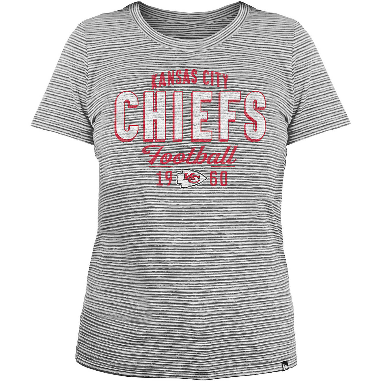 New Era Women's Kansas City Chiefs Space Dye T-shirt                                                                             - view number 1