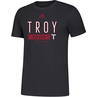 Adidas Men's Troy University Team Amplifier T-shirt                                                                             