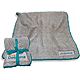 Logo Miami Dolphins Frosty Fleece Blanket                                                                                        - view number 1 image