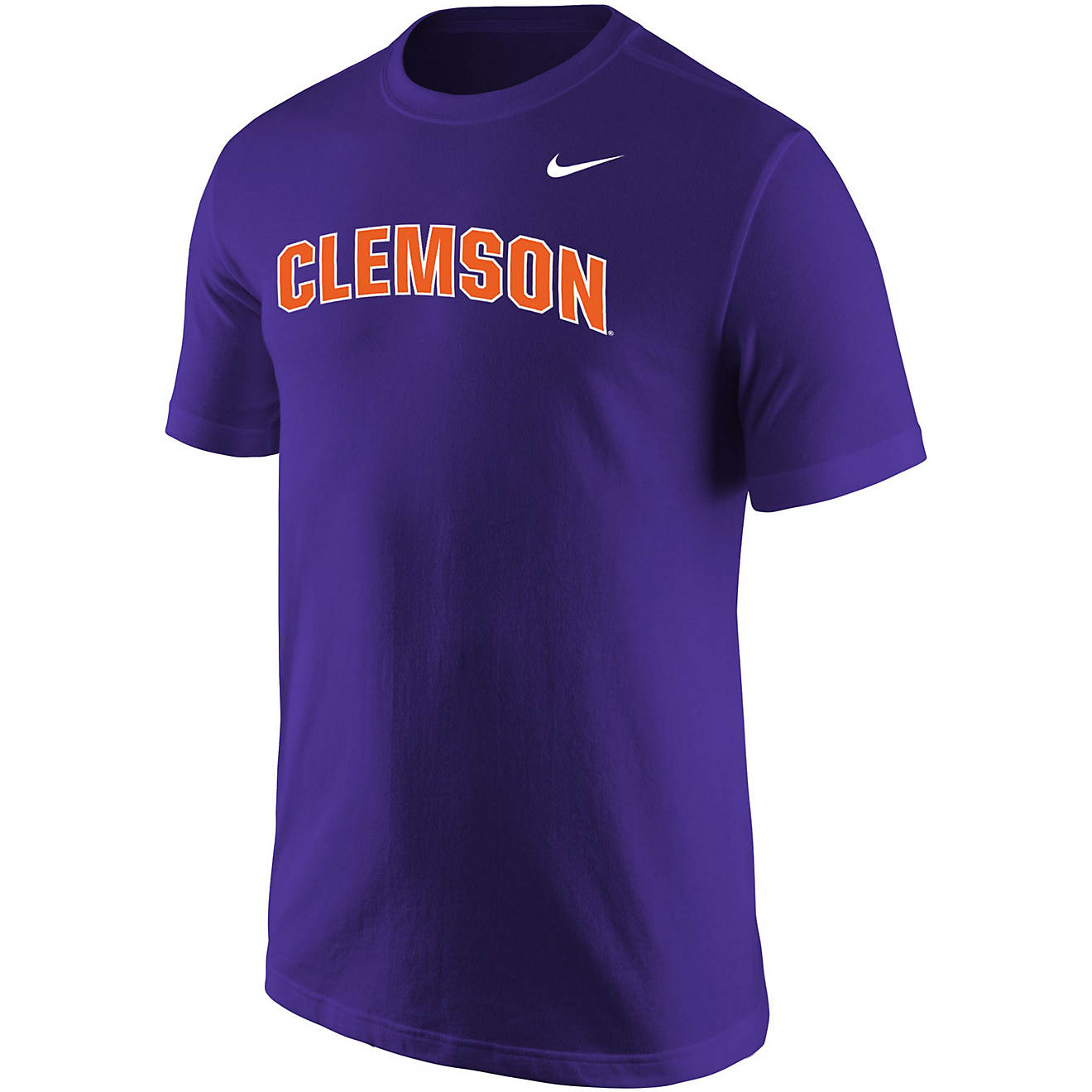 Nike Boys’ Clemson University Core Cotton 2 T-shirt                                                                            - view number 1