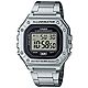 Casio Men's Classic Stainless Digital Bracelet Watch                                                                             - view number 1 image