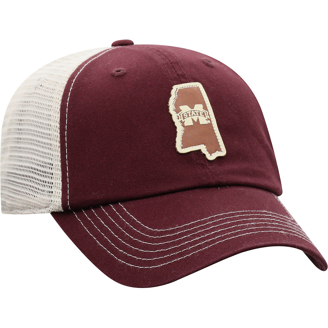 Top of the World Adults' Mississippi State University Hidestate Adjustable 2-Tone Cap                                            - view number 1
