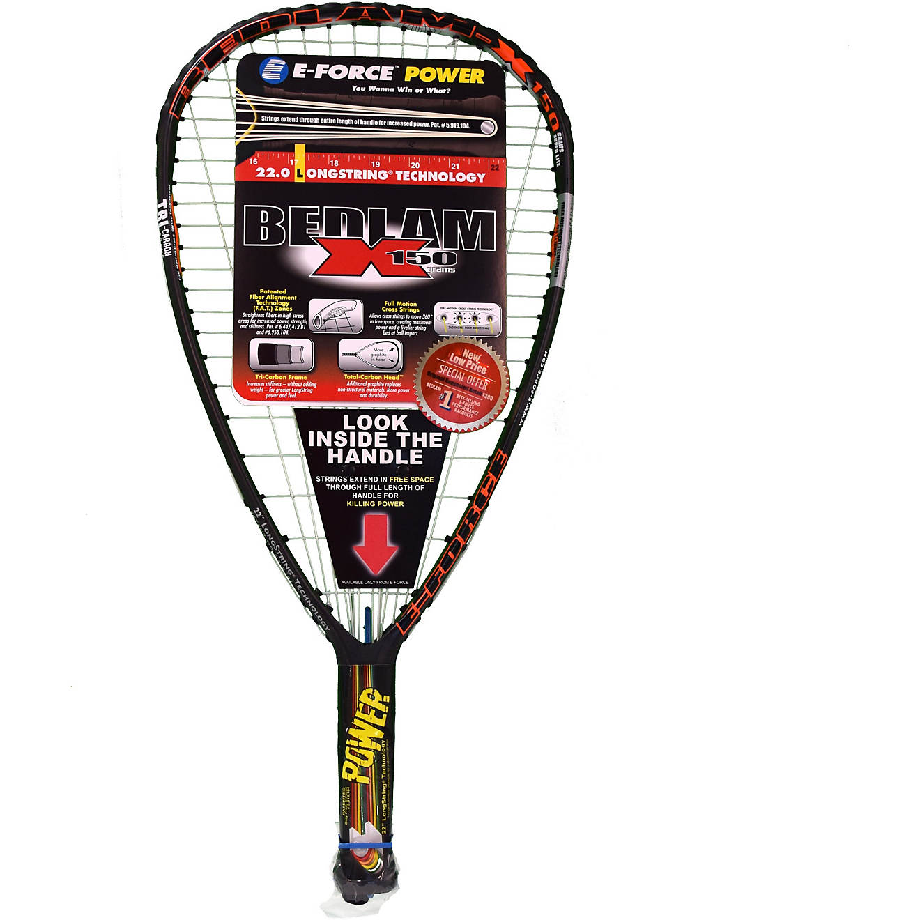 E-Force Bedlam X 150 Racquet                                                                                                     - view number 1