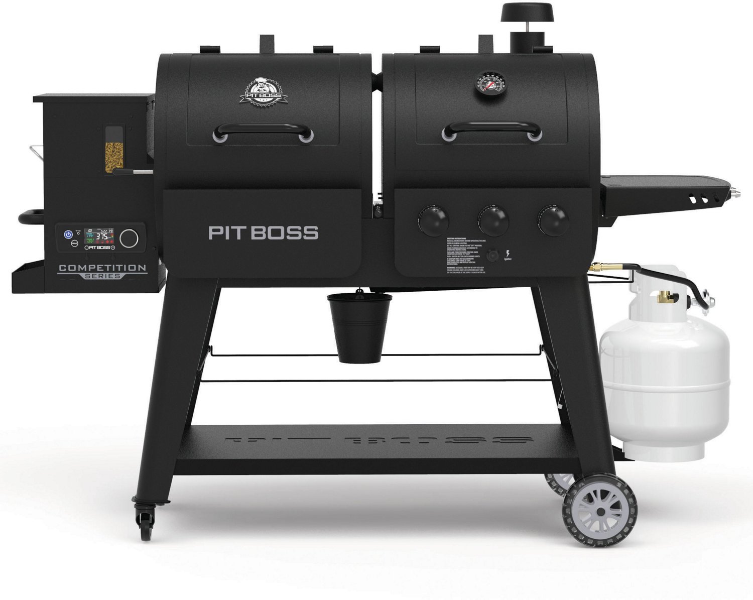 Pit Boss 1230 Competition Series Pellet/Gas Combo Grill | Academy