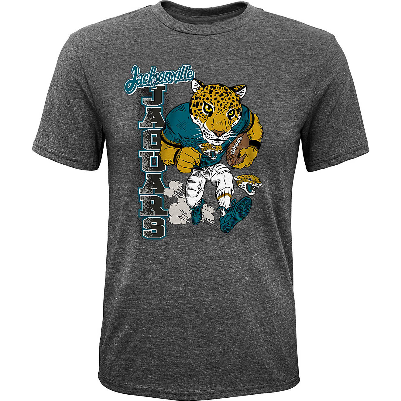 Outerstuff Boys' Jacksonville Jaguars Busting Loose Short Sleeve T-shirt                                                         - view number 1