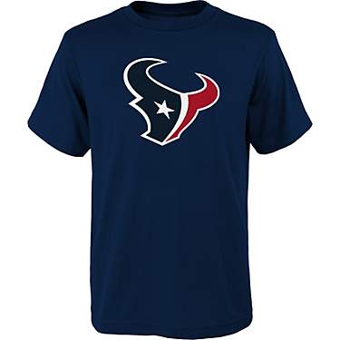 Outerstuff Boys' Houston Texans Primary Logo Short Sleeve T-shirt                                                               
